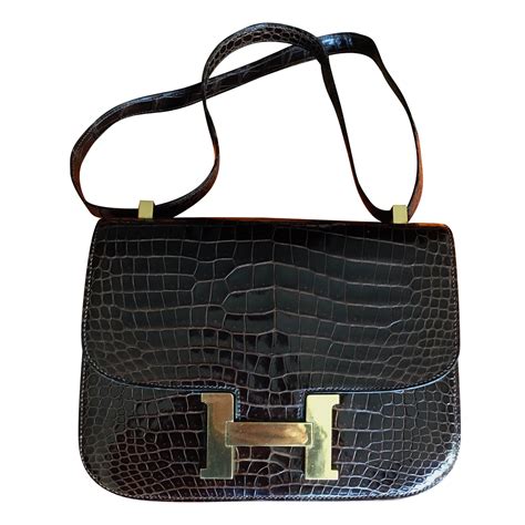 Hermes constance crocodile